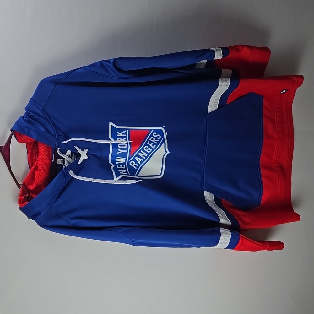 Fanatics Alexis Lafreniere #13 NY Rangers Blue NHL Sweatshirt XL